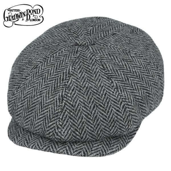 Gladwin Bond 100% Pure Wool Newsboy Gatsby Cap