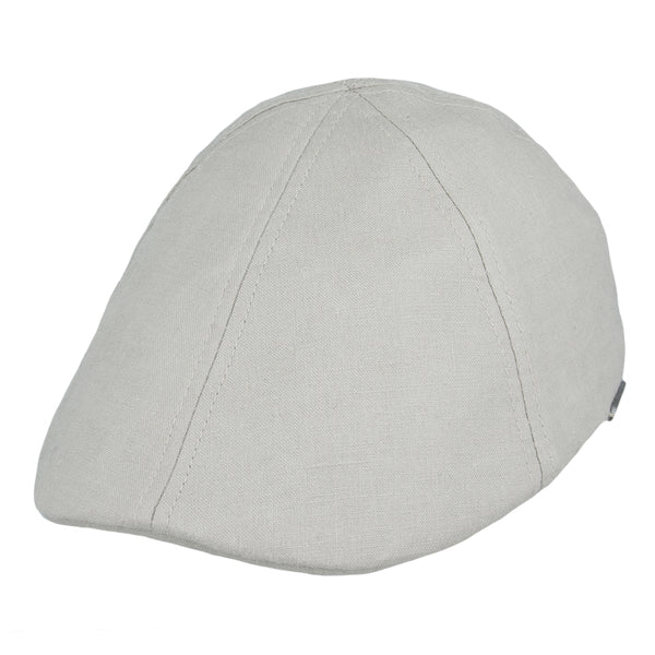 Duckbill 100% Linen Six Panel Flat Caps