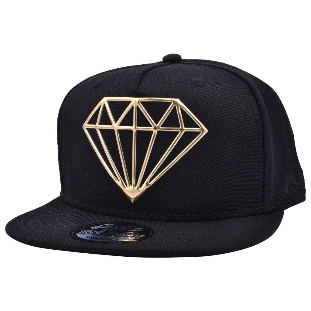 Carbon212 Hotpress Diamond Snapback Cap