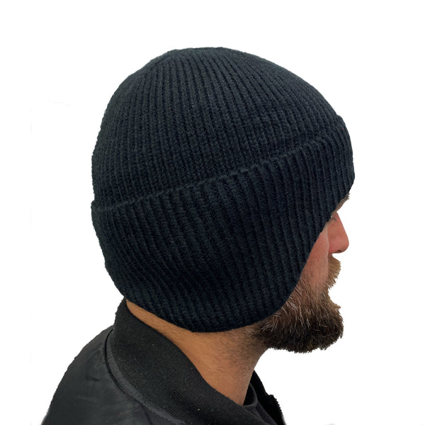 Maz Winter Warm Knitted Beanie & Earmuffs Ear Protector