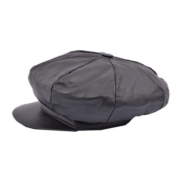 Leather Bakerboy Caps