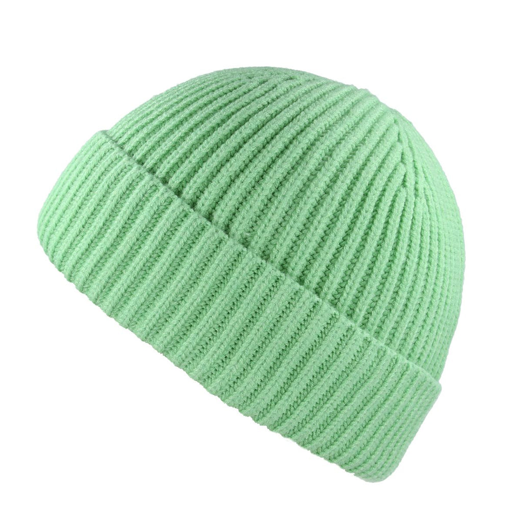 Docker Beanie Skull Ribbed Knit Trawler Beanies