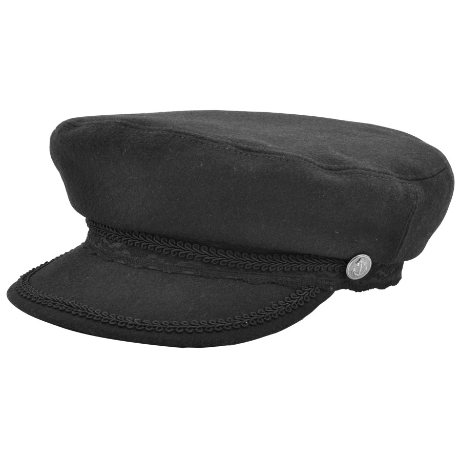 Maz Wool Felt Breton Fisherman Fiddler Caps