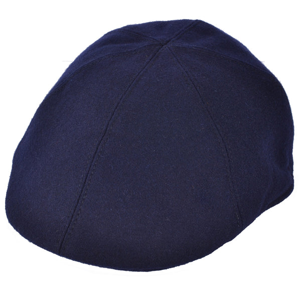 G&H Six Panel Wool Flat Cap