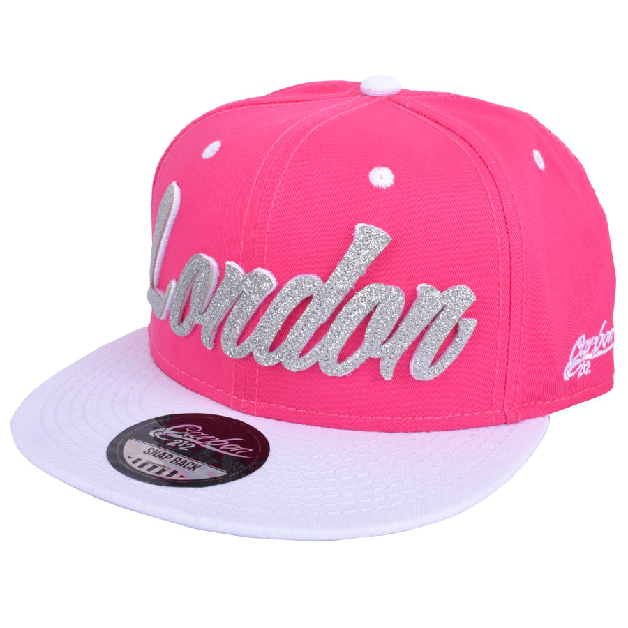 Carbon212 London Glitter Snapback Cap