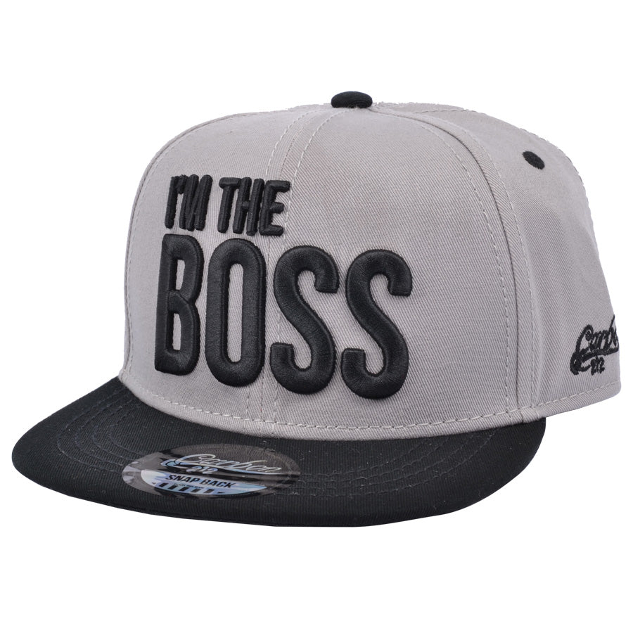 Carbon212 I'm The Boss Snapback Cap