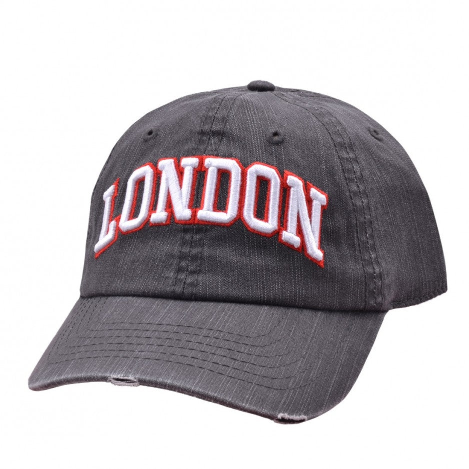 Carbon212 Kids London Pigment Dye Destroyed Baseball Cap
