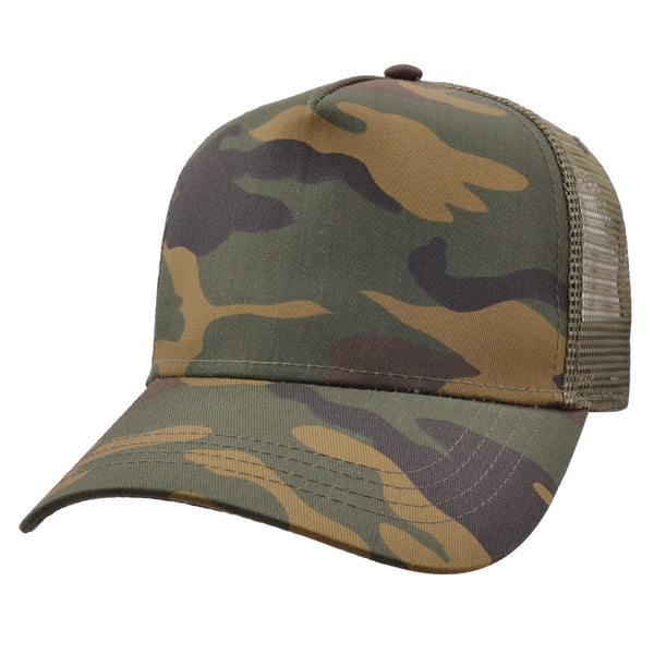 Carbon212 Camouflage Mesh Back Baseball Cap