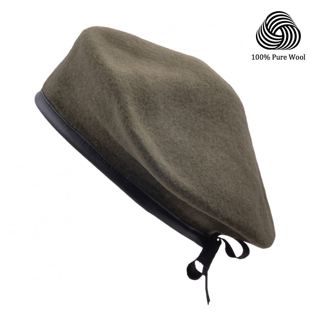 Maz 100% Pure Wool Military Army Beret